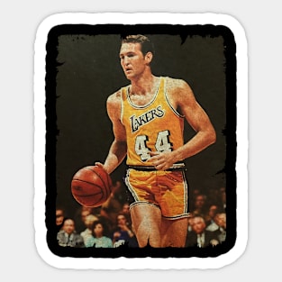 Jerry West #44 Sticker